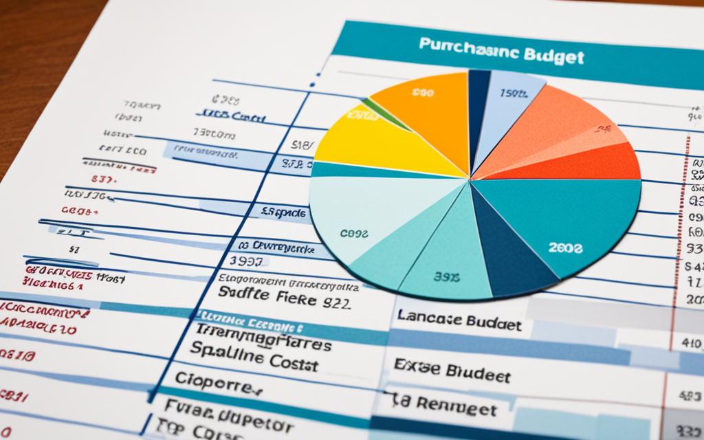 Orçamento detalhado para gestão financeira