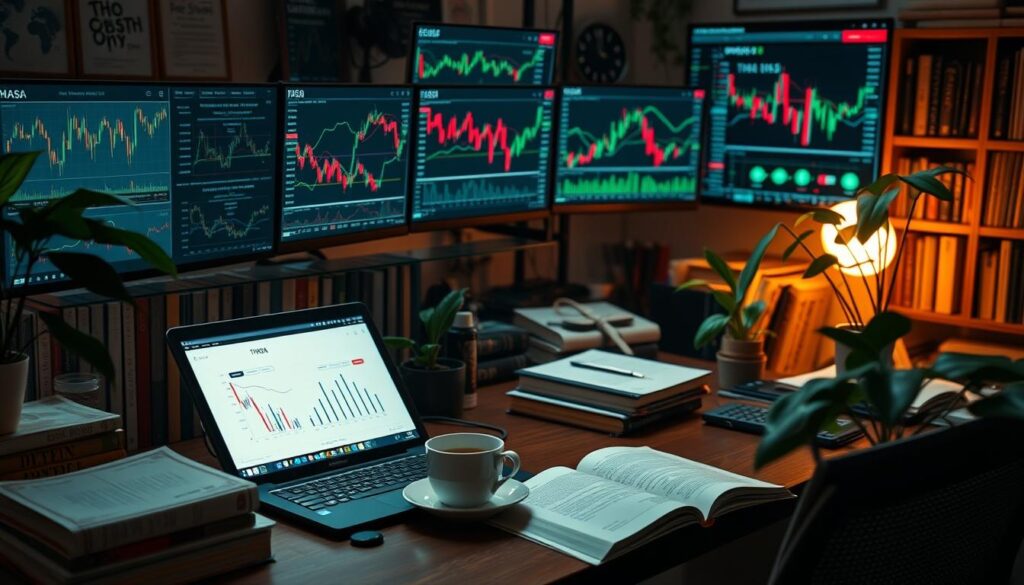 aprendizado contínuo em trading